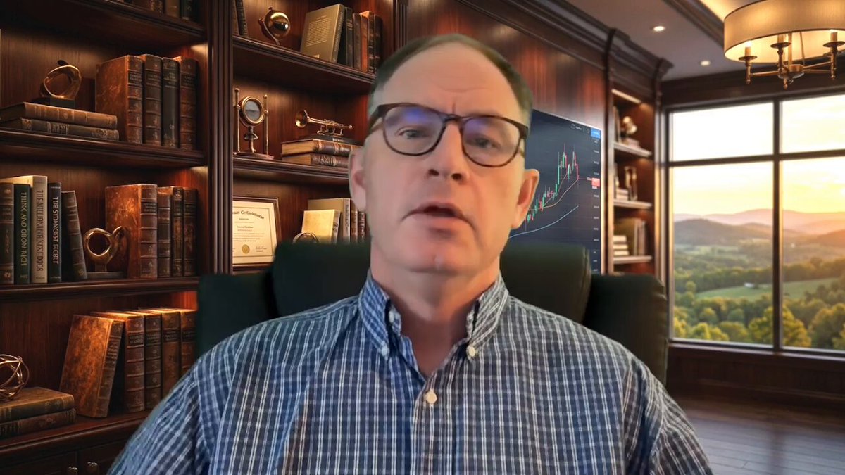 The image shows a man wearing glasses sitting behind a desk with bookshelves filled with books around him, suggesting that he might be an academic or researcher. The man appears to be giving a presentation or lecture, as indicated by his facial expression and body language. The caption at the bottom of the image reads "XRP Pilot Phase Ends As MasterCard Finally Go Live! Are Banks Next? Watch Full Youtube Video Here: youtu.be/q1J5XgcqIas". This suggests that the man might be discussing the implications of Bitcoin or cryptocurrency, as XRP is a digital currency related to Bitcoin.