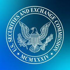 The image displays the official seal of the U.S. Securities and Exchange Commission (SEC), established in 1934 (MCMXXXIV), featuring an eagle emblem. It visually anchors the post's headline about the SEC proposing to revive U.S. crypto token sales, underscoring the regulatory body behind the potential return of ICO-style fundraising for retail investors.