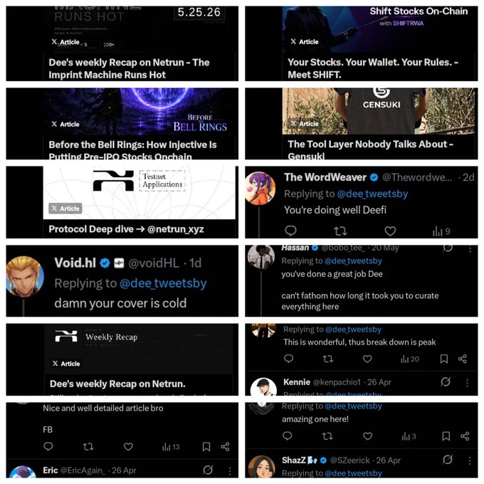 The image shows a collection of social media posts related to cryptocurrency and blockchain technology, with various descriptions and explanations about different aspects of these topics. The posts are arranged in a grid format, making it easy for users to navigate through the content and understand the information being shared.