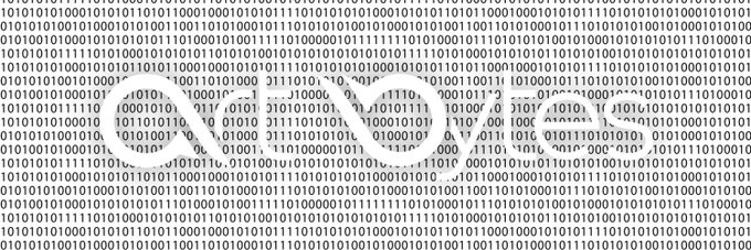 A white DNA double helix is centered against a background of binary code (0s and 1s), symbolizing the genetic or foundational "code" of the group's early success despite its youth and small size. The post likely uses this imagery to suggest that their ability to land high-profile collaborations stems from their unique DNA or core identity, not from longevity or large numbers.