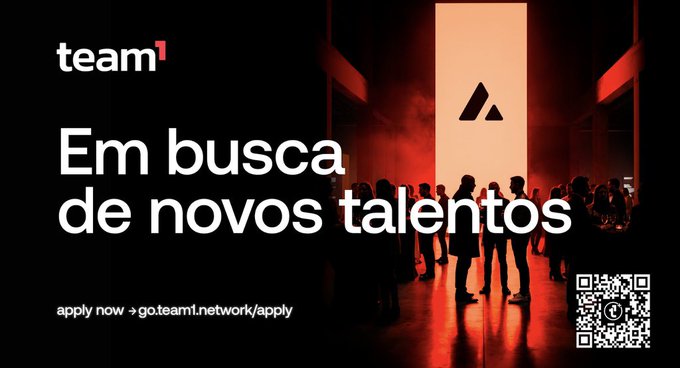The image features a poster for Team 1, which is an online networking platform that connects people with similar interests or professions. The poster includes a photo of a group of people standing together, possibly attending an event or gathering. The text on the poster encourages users to apply and join the platform, highlighting its potential benefits in connecting like-minded individuals.