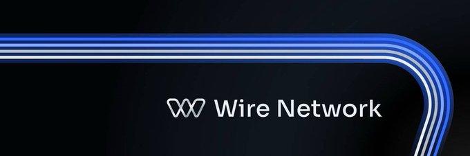 The image features a banner with blue lines, which reads "Wire Network" at the top of the image. The text "Every bridge I've used either wrecked my funds, wrecked my time, or both." is written below the banner. This message seems to be related to the concept of wireless technology and its impact on users' assets.