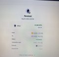 The image shows a wallet settings screen displaying $22.21 in assets and 6.7 in points, related to the Startale airdrop task guide mentioned in the post.