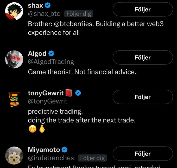 The image shows a black background with four different Twitter posts displayed, each containing text written in a foreign language. The first post has a picture of a dog, while the other three posts have text that translates to "Building a better web3 experience for all". The posts are arranged in a row on the screen, and there is a small image of a dog below them.