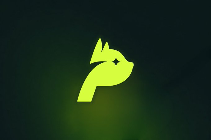 A glowing lime-green stylized fox-like logo with a star-shaped eye is displayed against a dark background with a soft green radial glow. The image likely represents the "PERK" project by xdogfoundation, visually evoking a sense of intrigue and anticipation for the upcoming launch on XLayerOfficial.