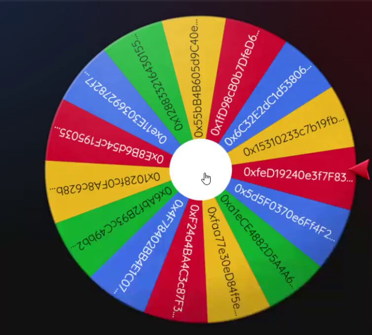 The image features a brightly colored spinning wheel with numbers printed on each section, possibly representing the results of a game or contest. The post about this image focuses on the third week winners, stating that the numbers are Total predictions. It also highlights three people who won the contest and their respective points. One of these winners is @farazktwt with 100 balln (231) predictions. Two other winners include @rhynelf at $19 and @BonsaiFox1 at $20. The post encourages users to join the next week's contest if they want a chance to win.