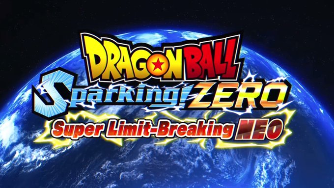 The image shows the logo for "Dragon Ball Sparking! ZERO Super Limit-Breaking NEO," a fan mod/DLC concept for the Dragon Ball Sparking! ZERO video game. The post likely relates to fans' frustration over the lack of this "NEO" DLC release, as the image is being shared alongside complaints about the absence of news regarding this mod.