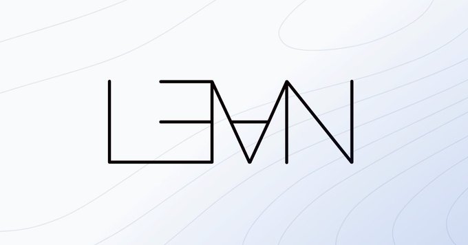 The image displays the letters "L3MN" stylized in a minimalist, geometric black font against a light gray background with subtle wavy lines, serving as a visual title card for the post about Lean-based formal verification of SNARKs for Ethereum projects.