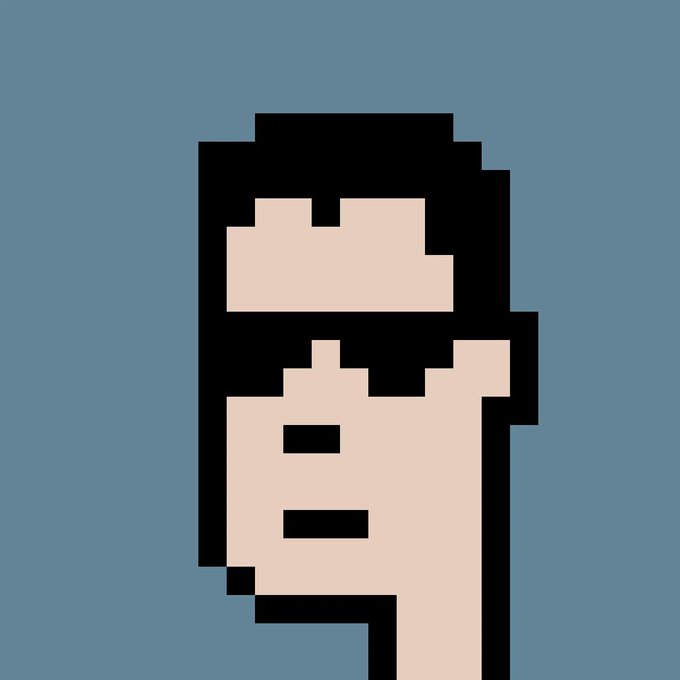 A pixel art depiction of a hand holding a pill, reminiscent of the iconic red pill from The Matrix, alluding to the post's "Wake up, Neo…" message—a call to awareness tied to the transient.xyz NFT marketplace link for Ethereum.