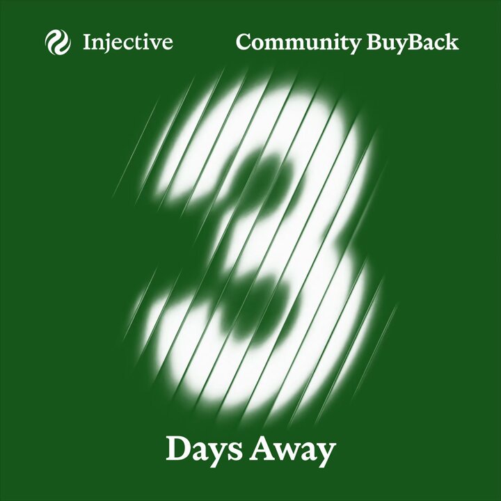 The image shows a white number three on a green background with lines. A small text below reads "Days Away", indicating that there are no more days left until the upcoming event, which appears to be related to the sale of an item or service in the community. The event seems to have been successful and has already generated significant interest from participants.