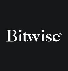 The image displays the Bitwise logo in white text on a black background, featuring the brand name with a registered trademark symbol. The logo directly relates to the post, as it identifies Bitwise as the firm whose clients purchased $2.25M worth of XRP, signaling institutional interest in the cryptocurrency.