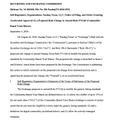 A document from the U.S. Securities and Exchange Commission dated August 2025 discusses amendments to Exchange-Traded Funds (ETF) rules, with visible text referencing "Bitcoin Funds," "Ethereum Funds," and crypto-related investment products. The image appears to show the official SEC filing or press release that supports the accompanying post's claim about expanded crypto ETF eligibility.