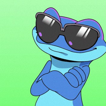 The image features a cartoon frog wearing sunglasses, with its arms crossed over its chest. The background of the image is green, which contrasts nicely with the blue color of the frog's body. Below the frog, there is text that reads "My guess is that SNEK will start ripping in the next 6 months. The best decision is to buy now IMHO." This suggests that the post might be related to a product or service called "Snek" and encourages people to take action by purchasing it soon.
