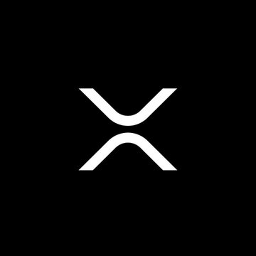 The image features a black background with white text that reads "XRP spot ETFs saw net inflows last week, while BTC, ETH and SOL spot ETFs saw net outflows." The XRP symbol is prominently displayed at the center of the image in a large font size. The text provides information about the performance of different cryptocurrencies over the past week.