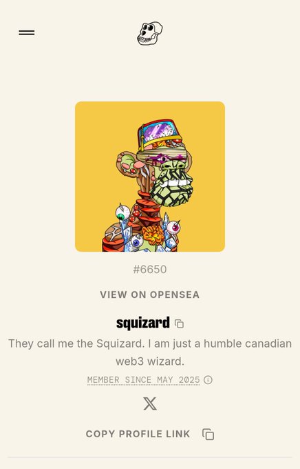 The image shows a screenshot of an online advertisement for Open Sea Squirt Dolls, which are cartoon-like figures designed with three heads. The website hosts an account dedicated solely to selling these dolls. The post's title indicates that it was posted 1 year ago on this specific account, and there is another post related to Squirtdoll dolls.