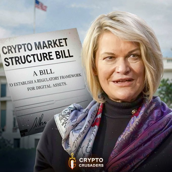 "SENATOR CYNTHIA LUMMIS: 
"The next step is clear: get the crypto bill through congress and onto the President's desk."