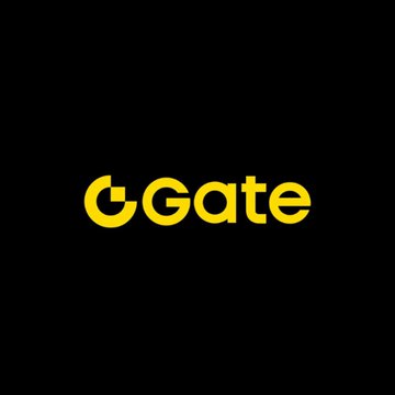 The image features a logo with the word "Gate" in yellow text on a black background, accompanied by a circular "G" symbol. It relates to the post by representing Gate, the cryptocurrency exchange whose CEO Han is quoted warning that MiCA regulations only work if all platforms—including unregulated ones operating from overseas—are held to the same standards.