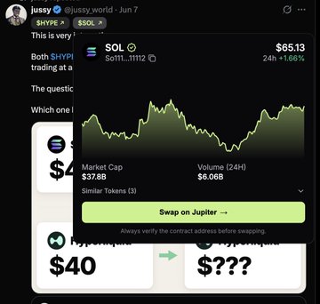 A screenshot of a trading app with a green line showing the current status of the stock prices for Solar Companies, along with two different token options at $40 each. The text below the app provides instructions on how to navigate through the app and access specific features such as tokens & trade options.