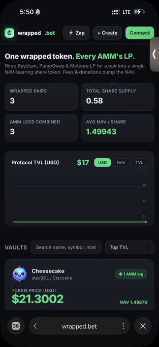 The image shows a cellphone screen with various details about an automated trading platform for cryptocurrencies. It appears that there might be a lack of users or liquidity at this particular time, but some users are actively engaged in trading activities. The main focus of the post is on wrapping and betting on tokens, which suggests that there may have been a problem related to the token exchange process. This could involve issues with token values, conversion problems, or difficulties finding other users who want to exchange their tokens for different tokens. The solution presented involves using meme coins as a means of solving these issues.
