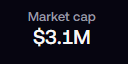 Two zoomed-in sections of a volatile candlestick or price chart on a dark background, illustrating the erratic, spike-heavy price action the post mocks with its "free 100x" hype.