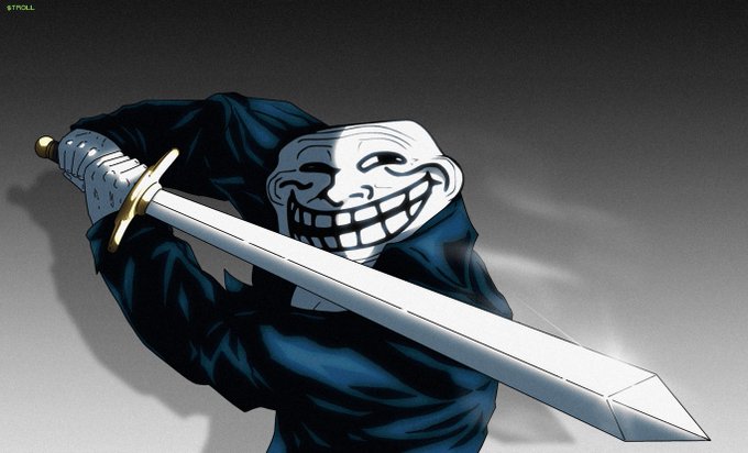 The image features a man holding a sword with his fist raised above it, as if he's about to swing or already swung it. The background of the image is dark gray, which contrasts with the white color of the sword. There are no other objects in the image apart from the sword and the man holding it. The post reads "a man's true character is revealed not in easy times, but in difficult ones." This could be interpreted as a commentary on how one's true character is often exposed during challenging situations or circumstances.

The image seems to be an illustration of a character with a unique facial expression and pose, which might be related to the post's message about revealing one's true character. The dark gray background further emphasizes this theme by creating a sense of contrast between the man holding the sword and his surroundings.