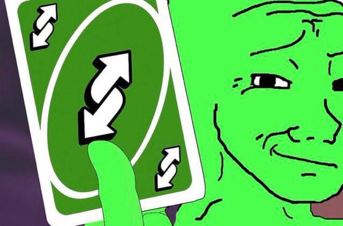 A bright green illustration shows a hand pressing a button marked with white up-and-down arrows, alongside a stylized face.