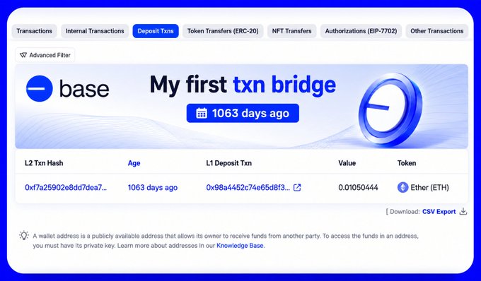 In the image, there's a screenshot of a website page that displays information about transactions made by a user named "@Base" for a cryptocurrency called "@Gautamguptagg". The transaction details show that @Base has made 633 days ago some transactions involving tokens on the blockchain, and they've been successfully deposited into Base's account. This post is written in a narrative format describing an event or process in the world of cryptocurrency.