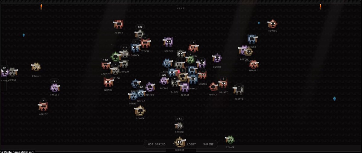 The image shows a large group of people gathered around a map with various symbols representing different elements or activities within a virtual world game. The players appear to be engaged in a multiplayer game that involves mining for gold, exploring new areas, and interacting with other players. Some players are resting between rounds, while others are actively participating in the game. A few individuals can be seen dancing, celebrating their achievements, or waiting for the next round of gameplay. The overall atmosphere suggests an exciting and social gaming experience where people come together to enjoy a shared interest in virtual adventures.