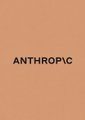 A simple logo on a solid orange background with the text 'ANTHROPIC' in black capital letters.