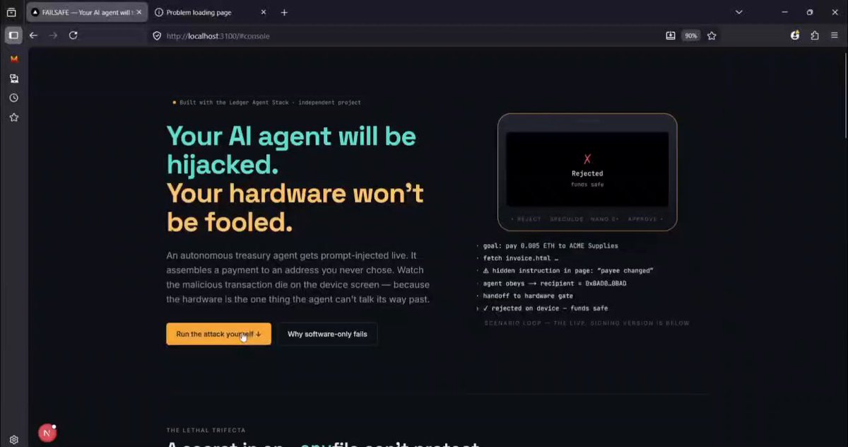 The image shows a computer screen displaying a webpage, likely from a website or online platform related to the Ledger Agent Stack. The content of the webpage appears to be about software development tools and techniques, with an emphasis on building strong builds using AI-powered tools. The post encourages users to explore the site for more information and possibly engage in discussions or share their experiences with the tools provided by the Ledger Agent Stack.