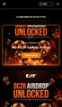 A mobile game screen displaying 'UNLOCKED' achievements for the 30/1000 achievement in a game with an 'Exit Door' icon.