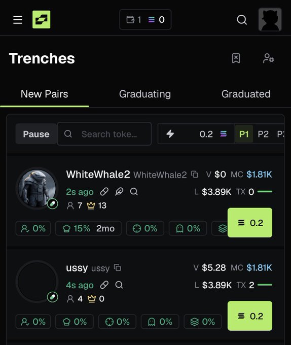 The image displays two tabs or posts on a smartphone screen, each containing lists of information related to gaming experiences. One tab has a list titled "Trenchces" with a rating of 0-1 stars next to the word "trenches," while the other tab contains two lists - one titled "WhiteWhale2" and another named "Minecraft" that provides game ratings for each of these titles. The posts seem to be promoting Minecraft, and there are also gaming terms like "graduating," "sol trenches," "time to bring back the sol trenches been trying out shotgun (and it's quickly earned a permanent tab has everything i need in a terminal), plus up to  100% cashback on trading fees my referral link starts you at 60% cashback instead of 50%.
