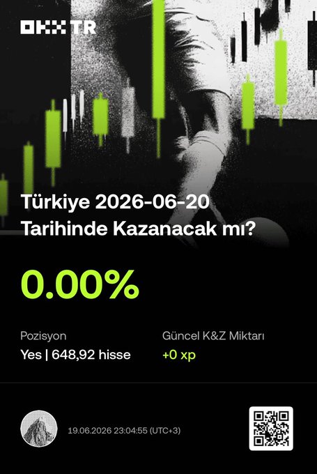 The image shows an advertisement for a sports event featuring Turkish soccer players. The text on the poster indicates that there are rewards available for those who participate in the Atan Alır event. The rewards include 100 XP, 50 XP, and 312,000 XP points respectively. The poster also includes a QR code that can be used to enter information about the event or access additional details.