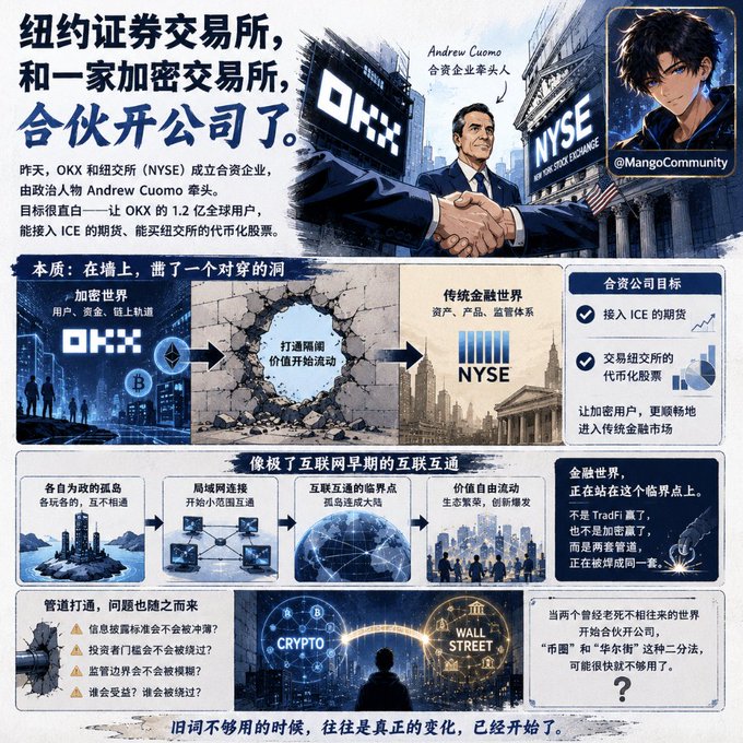 The image features a colorful graphic that serves as an infomercial for Bitcoin. The layout of the infographic includes various images, text boxes, and arrows pointing towards different elements. One interesting element in the design appears to be a picture of Andrew Cuomo shaking hands with another person while surrounded by Bitcoins.