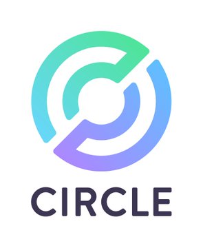 The Circle logo, featuring a stylized 'C' in a gradient of teal and purple, with the word "CIRCLE" in dark text below it.