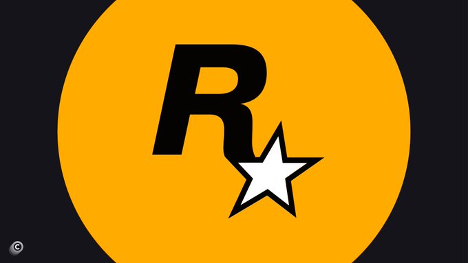 The image displays the Rockstar Games logo, featuring a bold black "R" with a white star inside an orange circle on a black background. The post jokingly suggests that Cash App's business model—taking a cut of transactions—is essentially what "BuckMe" is highlighting, while the Rockstar logo serves as a visual meme reference, possibly implying that Cash App's fees are highway robbery worthy of a criminal enterprise.