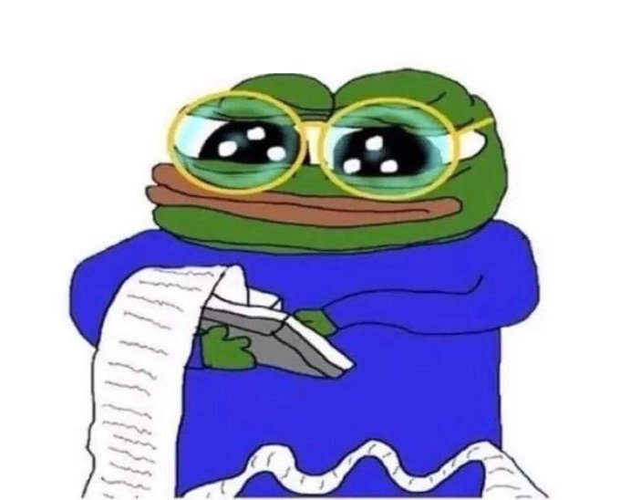 The image features a cartoon frog wearing glasses, holding a piece of paper with numbers written on it. The text "Me every day since I found out I can calculate my $PLUME rewards beforehand Try our calculator: i.bybit.eu/ablm19w" is also present in the image. This post seems to be about calculating PLUME rewards and using a calculator, as indicated by the text provided.