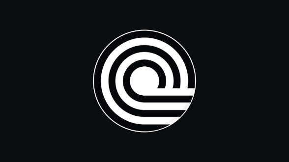 The image displays the Ondo Finance logo, a black-and-white circular emblem featuring stylized concentric shapes, accompanying an announcement that Ondo has expanded its onchain portfolios from three to seven, launching new Intelligent Portfolios covering the Magnificent 7, AI leaders, and income strategies alongside its existing BlackRock-powered offerings.