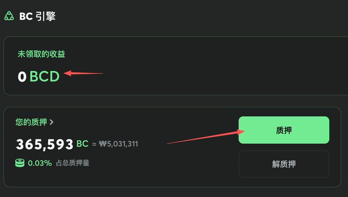 The image shows a computer screen displaying a message about Bitcoin trading, with a focus on the "0 BCD" button. The text indicates that this button is used for setting up a Bitcoin trading account. The rest of the screen displays information related to Bitcoin trading and its features.
