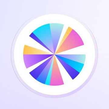 A colorful, segmented pinwheel-style circular graphic with pastel gradients of pink, purple, blue, and yellow on a light background. The abstract design visually represents the Sky Protocol's $29B total network value, breaking down its stablecoin supply, sUSDS, and collateral segments.