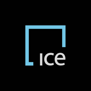 iced coffee logo for @okx chain link company.