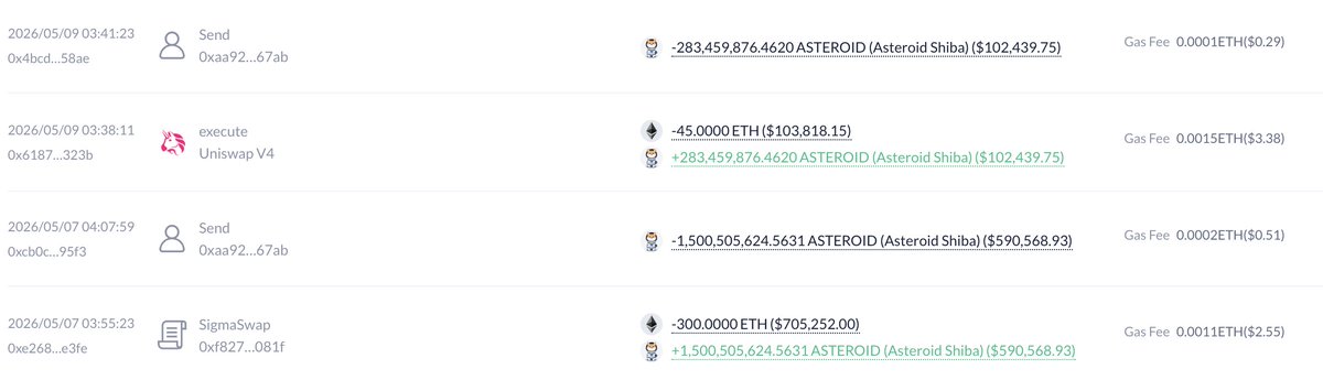 The image depicts a screenshot of a website called "www.debank.com/profile/0xaa92", with a user's profile displayed. The focus of the post is on the whale who lost $1.16M in just 20 days while trying to buy 4.21B worth of Asteroid, resulting in a loss of $649K for this user. It appears that the website has been updated to display more recent and relevant information about the whale's account or transaction history. The post encourages its audience to take action on the website by pressing a button that says "Change Profile".