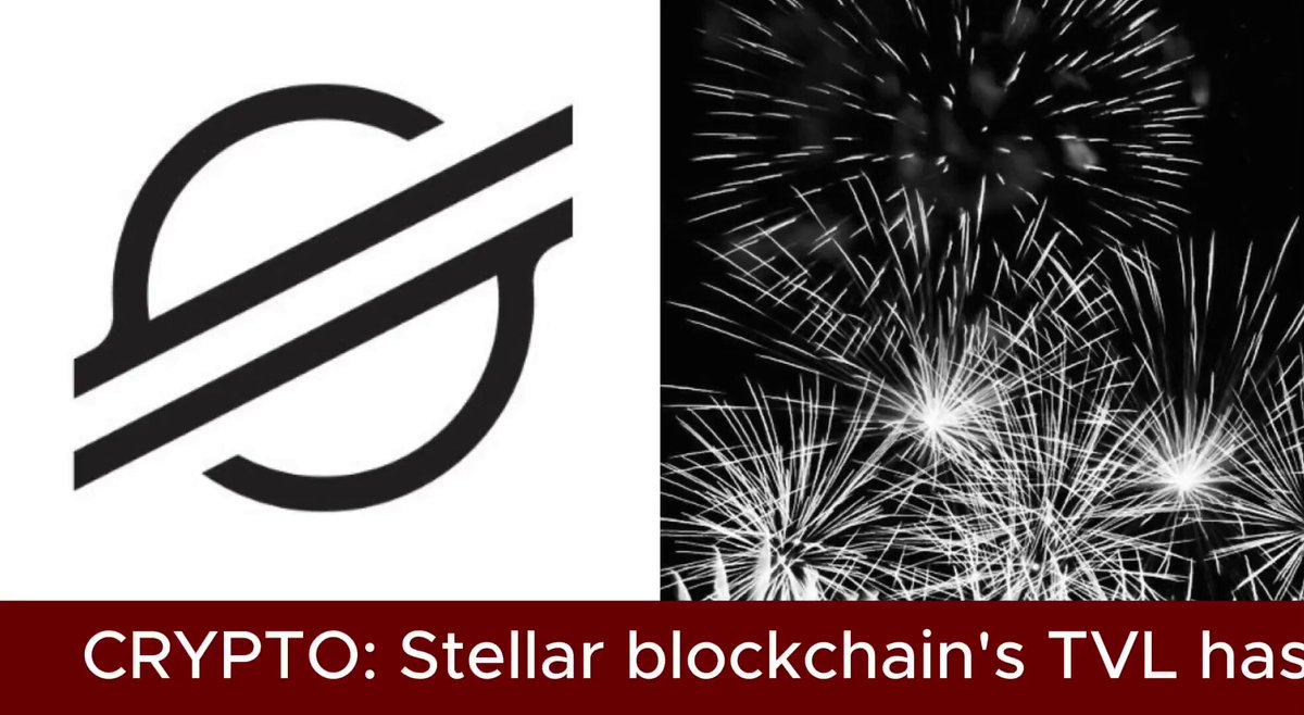 The image shows a black and white photo with two overlapping sections featuring a star symbol and fireworks. The star symbol represents the "S" logo used by Stellar Chain for their Tvl. This image is related to the post discussing how $200M has been locked in Tvl, as indicated by the stars above the text.