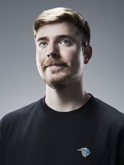 A portrait of MrBeast, a blonde man with a beard wearing a black Puma shirt, shown alongside a post announcing Bybit's listing of his new meme coin $BEAST for spot trading and promoting the official presale site MrBeastsolcoin.com.