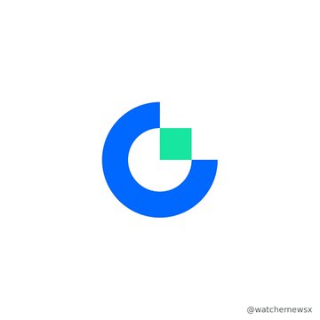 A simple logo featuring a blue 'C' shape with a small green square, with watermark '@watchmewsx' in the corner.