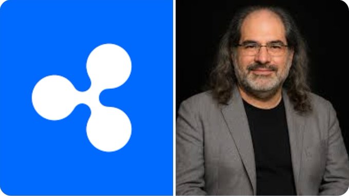 The image features the Ripple logo alongside a portrait of Ripple CTO David Schwartz, whose comments about the company's legal advice are featured in the accompanying post.