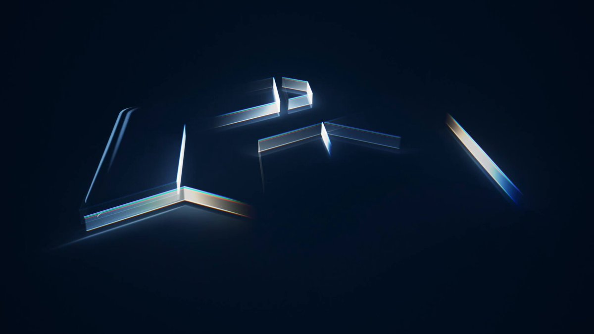 The image features a dark blue background with several pieces of glass arranged in a square formation, creating an interesting visual effect. The text "xrpl.soil" is visible within the image, suggesting that this could be related to a new feature or functionality on XRPL. The post also mentions that users can access fixed yield directly from their wallet and earn yield by holding XRP or RLUSD in the same asset.