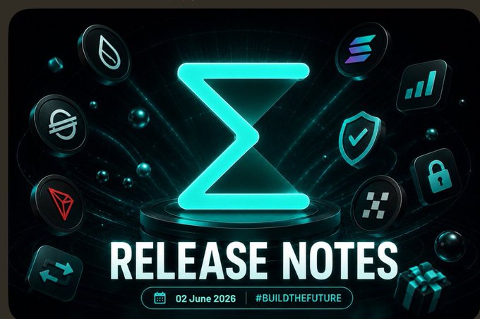 The image features a poster for Sumex, an online marketplace that allows users to buy and sell digital assets such as cryptocurrencies, games, and other virtual items. The poster highlights a new update released by Sumex, which improves the platform's functionality across different types of exchanges, security measures, and supported networks. The main focus is on the swap system, with the text "GM SUMEX just released a new update that improves how the platform works across swaps, security and supported networks".