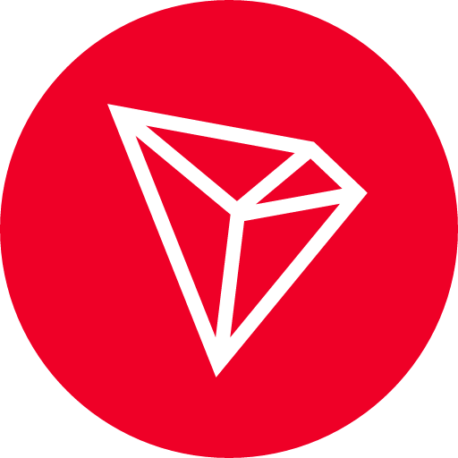 A red circular logo featuring a white geometric, angular gem or crystal shape in the center.