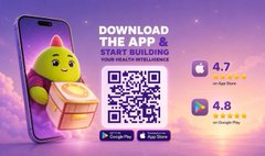 A promotional graphic displaying a smartphone with a cartoon character on the screen alongside a QR code, featuring the text "DOWNLOAD THE APP & START BUILDING YOUR WEALTH INTELLIGENCE," app ratings of 4.7 on Google Play and 4.8 on the App Store, and Google Play and App Store download badges.

The image doesn't appear to directly relate to the post's message about Web3 growth, developer influence, or filtering out fluff—it seems to be a standalone app advertisement for a wealth-building tool.